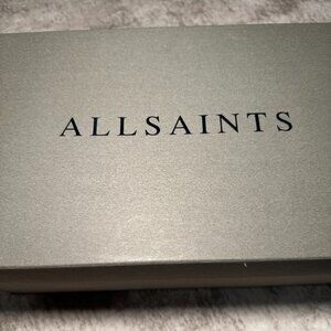 AllSaints Low Top Canvas Sneakers Size 12